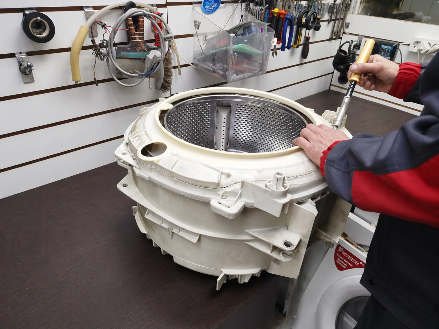 Проверка и ремонт б/у стиральной машины перед продажей в Перми — Техно-Д